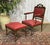 Set of Breton Armchair and Ottoman, 1930s For Sale - Image 16 of 16