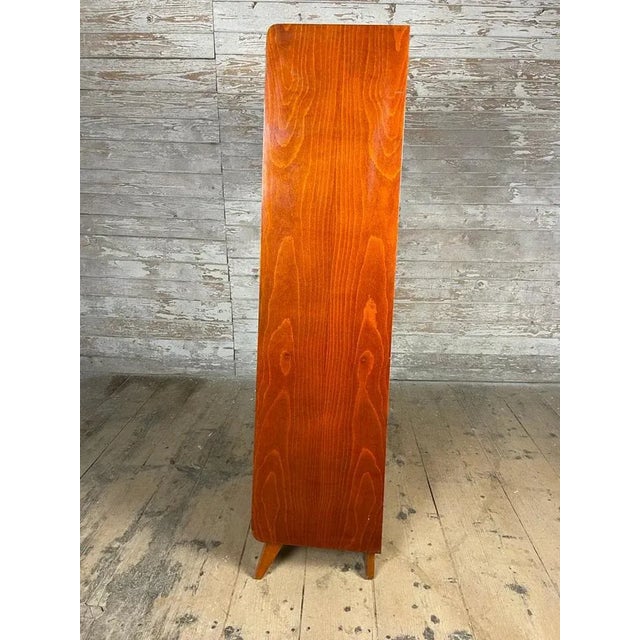 Vintage Brown Bookcase, 1960s For Sale - Image 3 of 5