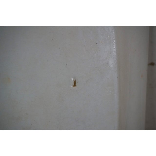 White Antique J & G Meakin Hanley England Ironstone China Serving Platter For Sale - Image 8 of 10