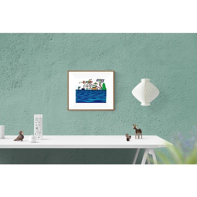 Jose Gamarra- Untitled composition: Derives from a publication of 33 lithographs in four colors, all completed...