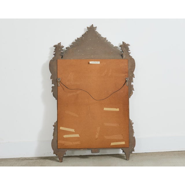 Stephen Cavallo Louis XVI Style Carved Wall Mirror For Sale - Image 12 of 12