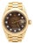 Vintage Rolex 6917 Datejust Presidential 26mm Brown Diamond Dial Gold Watch For Sale