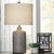 Early 21st Century Modern 25-Inch Ceramic Table Lamp Natural Stone For Sale - Image 5 of 5