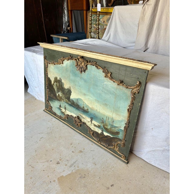 Italian 19th Century Italian Seascape Oil on Panel Painting For Sale - Image 3 of 12