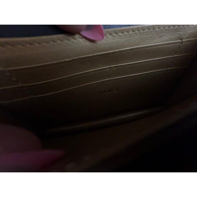 Black Quilted Calfskin Strass Mini Flap Bag For Sale - Image 9 of 9