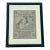 Vintage Cross Stich 'The Garden' With Francis Bacon Quote For Sale