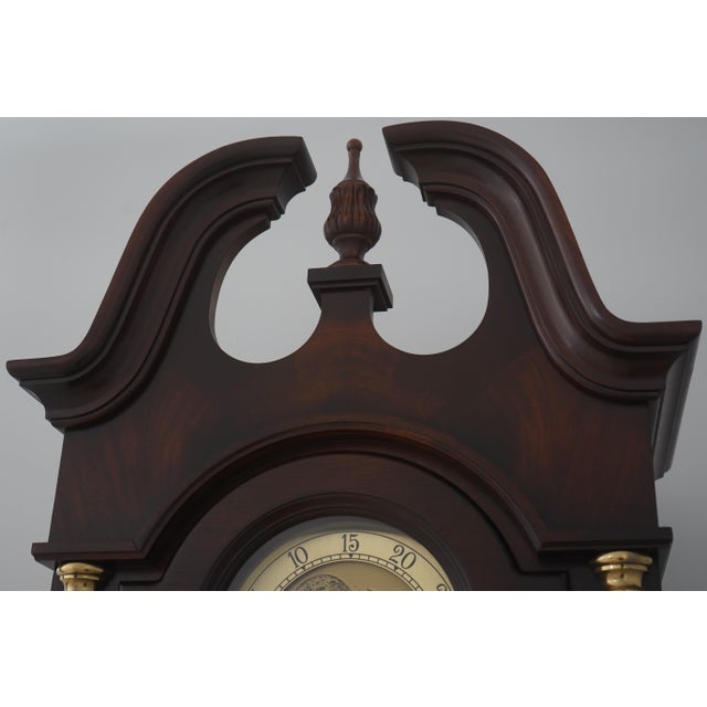 Howard Miller Mahogany Grandfather Clock For Sale - Image 13 of 18