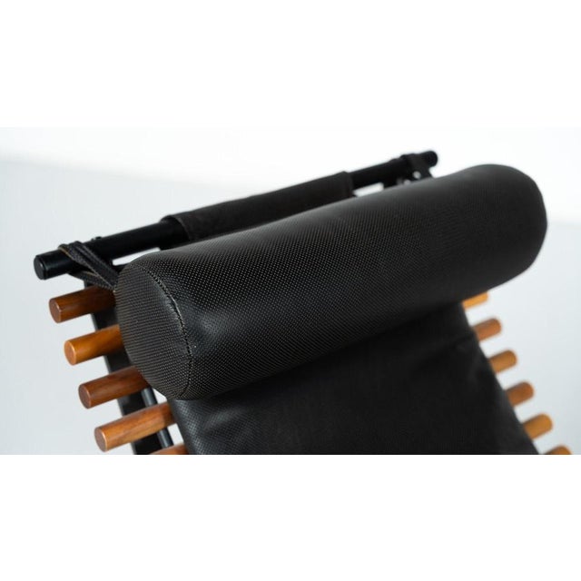 Brown Spine Back Lounge Chair by Peter Strassl, Germany, 1970s For Sale - Image 8 of 18