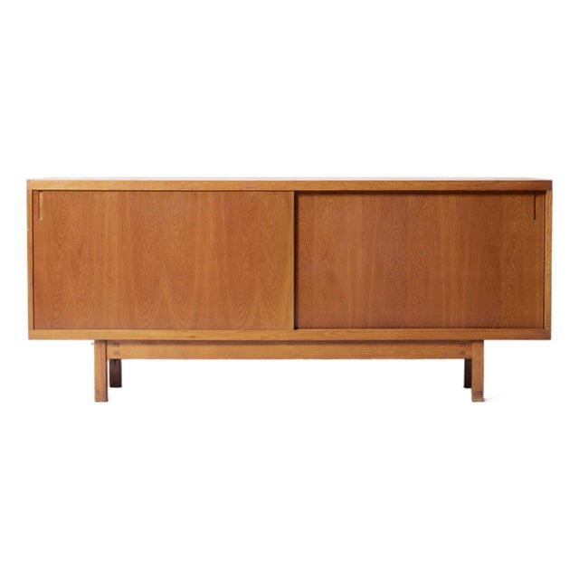 Mid-Century Modern Oak Sideboard, 1960s For Sale