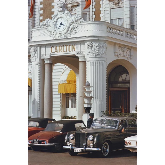 Slim Aarons, Carlton Hotel, Estate Stamped Photographic Print, 1963 / 2020s For Sale
