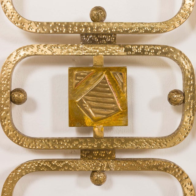 Italian Brass Bed by Ciansky, Shelba, and Luciano Frigerio for Frigerio Di Desio, 1960s For Sale - Image 9 of 18