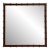 Vintage Patinated Metal and Mirrored Glass Wall Mirror For Sale