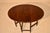 Brown Edwardian Oak Gate-Leg Side Table From England, Circa 1900 For Sale - Image 8 of 9