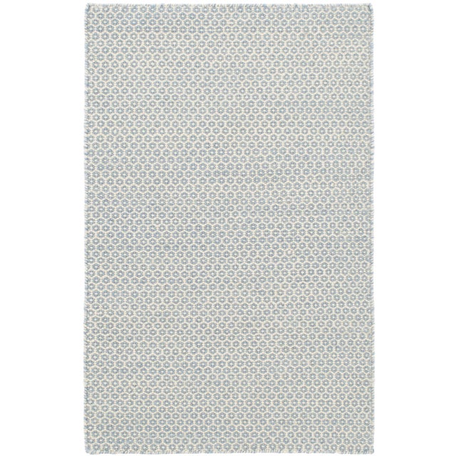 Dash & Albert Dash & Albert by Annie Selke Honeycomb French Blue/Ivory Woven Wool Rug, 3' x 5' For Sale - Image 4 of 4