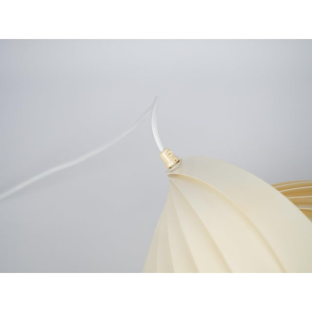 White Vintage Moon Pendant Lamp by Flemming Brylle and Preben Jacobsen, 1960s For Sale - Image 8 of 14