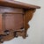 Gothic 19th Century Gothic Revival Oak Wall Shelf With Hooks For Sale - Image 3 of 7