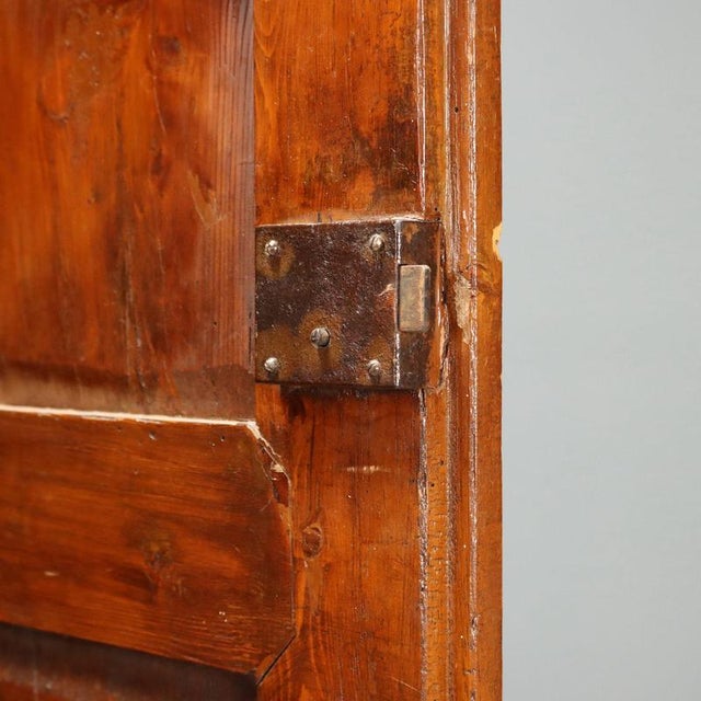 19th Century 2-Body Larch Wardrobe, Italy For Sale - Image 6 of 10
