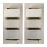 Revelation Triple Stacked Sconces - Pair. For Sale
