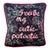 Velvet "Cutie-Patootie" Custom Made Feather Down Pillow, Original For Sale