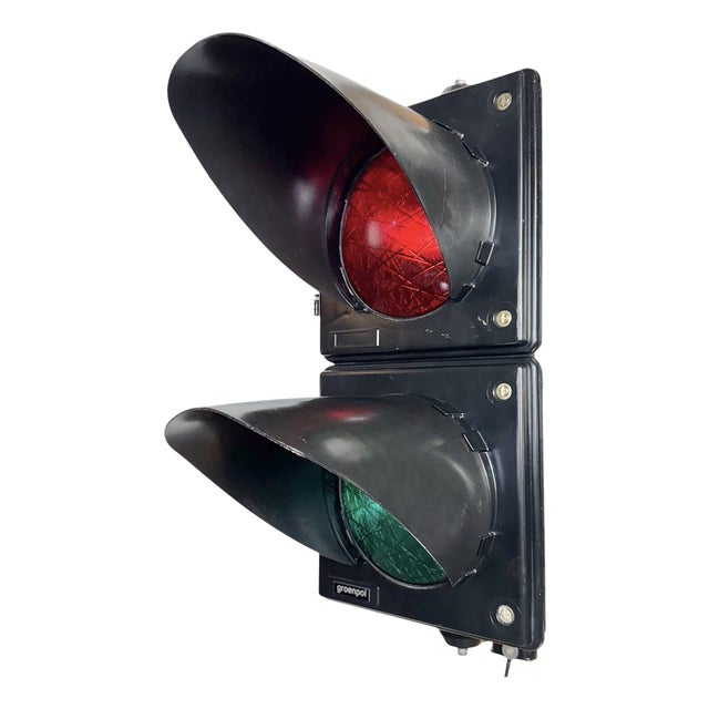 Vintage Industrial Traffic Lights, 1980s For Sale