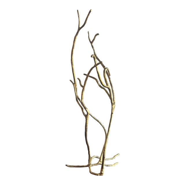 Modern John Richard Brass Tree Branch Sculpture - Jewelry Stand For Sale
