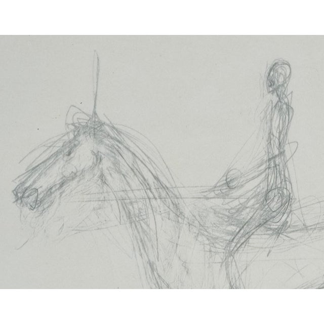 Alberto Giacometti, Horse and Knight, 1963, Paper For Sale - Image 4 of 8