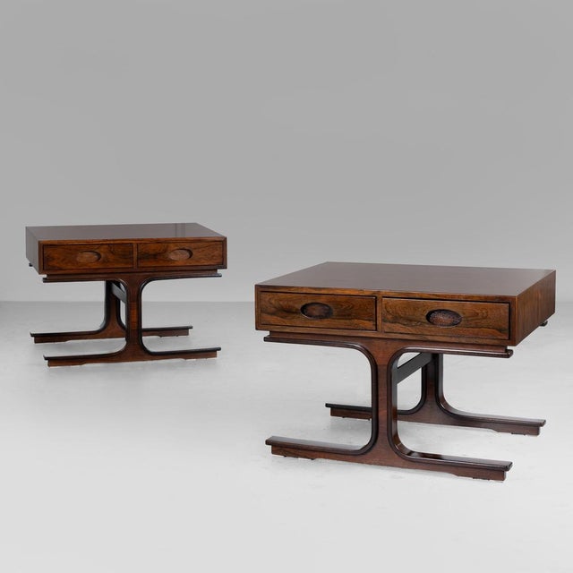 Mod. 544 Bedside Tables by Gianfranco Frattini for Bernini, 1960, Set of 2 For Sale - Image 16 of 16