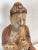 Antique Solid Wood Carved Buddha Statue Sculpture For Sale - Image 9 of 12