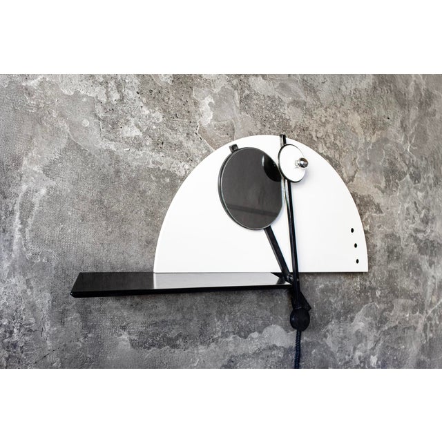 Mid-Century Modern Console Table with Mirror by Giotto Stoppino for Acerbis, 1970s For Sale - Image 3 of 7