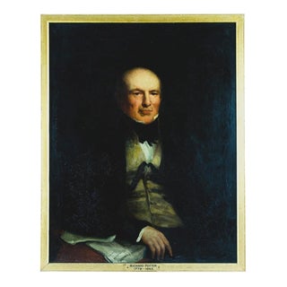 Portrait of Richard Potter, 19th Century, Oil on Canvas For Sale