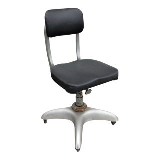 Vintage Mid-Century Goodform Swivel Rolling Office Chair For Sale