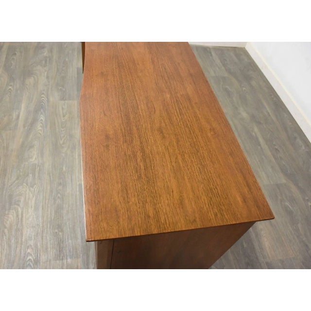 Wood 1960s Helen Hobey for Baker Walnut Dresser For Sale - Image 7 of 11