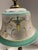 1930s 1930s Art Deco Signed Pairpoint Reverse Painted Lamp W/Bronze Base For Sale - Image 5 of 12
