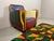 Blue Postmodern Dutch Hip Hop Armchair from Peter van Zoetendaal, The Netherlands, 1990s For Sale - Image 8 of 11