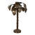Vintage Brass Palm or Banana Tree Sculpture For Sale