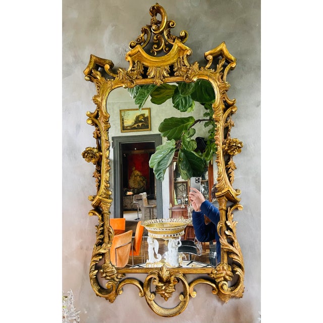 18th Century Chippendale Mirror For Sale - Image 10 of 13