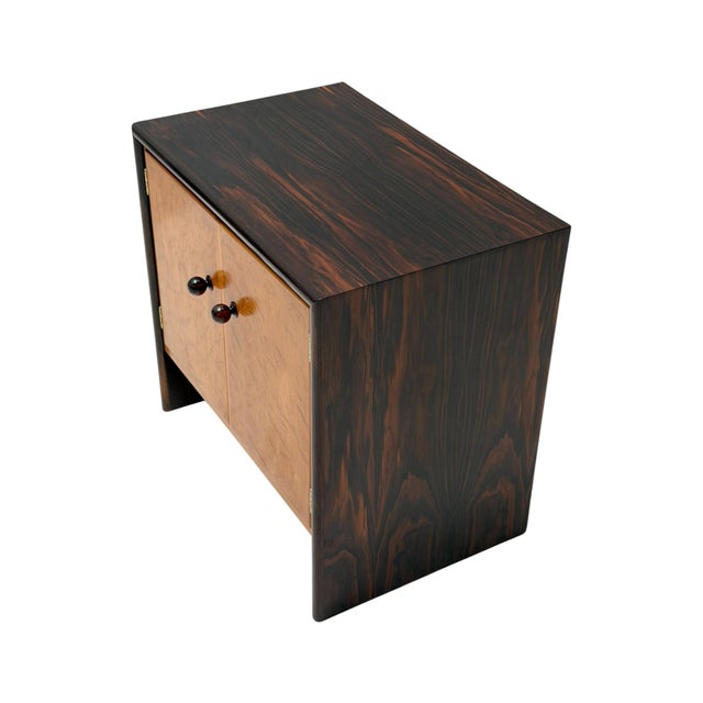 Art Deco Cabinet in Macassar and Birch by Gebroeders Reens Amsterdam, 1930s For Sale - Image 10 of 15