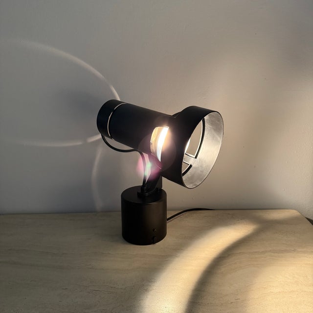 Vintage German Adjustable Wall Lamp in Plastic and Metal from Osram, 1980s, in Very Good conditions. Designed 1980 to 1989...