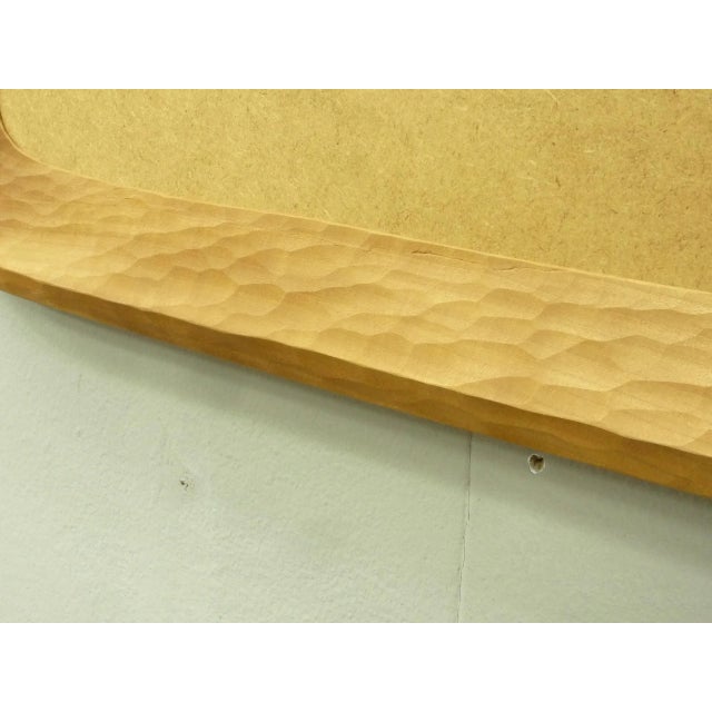 Wood Anthroposophical Limewood Photo Frame, 1950s For Sale - Image 7 of 10