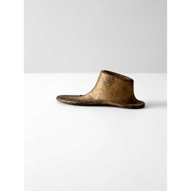 Metal Antique Cast Iron Shoe Form For Sale - Image 7 of 8