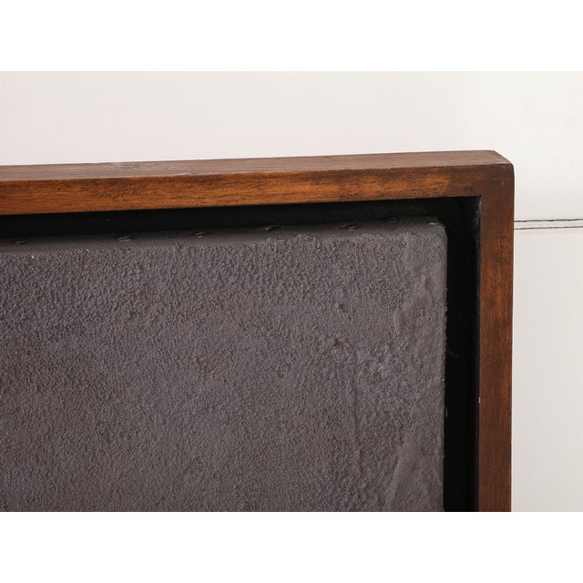 Textile Ciudad Gris Abstract Artwork By Mexican Artist Maricruz Hernandez Covarrubias For Sale - Image 7 of 9