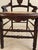 Victorian Set of 4 Antique Victorian Eastlake Carved Armchairs With Cane Seats, 1890s For Sale - Image 3 of 6