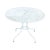 Vintage Wrought Iron Round Patio, Garden Dining Table For Sale - Image 13 of 13