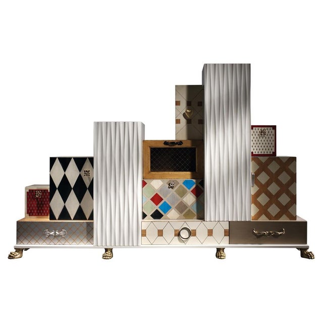Tetris Composition Sideboard by Lola Glamour For Sale - Image 6 of 6