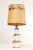Mid-Century Modern Mid Century Modern Ceramic Table Lamp with Drum Shade For Sale - Image 3 of 13