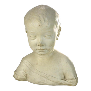 Antique Reproduction of National Gallery “Bust of a Child” Sculpture C1930