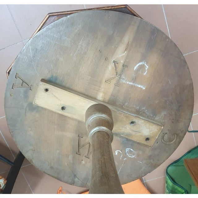 English High Table with Inlays For Sale - Image 9 of 10