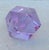 Dodecahedron Amethyst Crystal Paperweight For Sale - Image 4 of 6