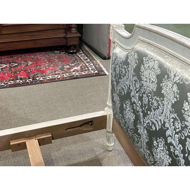 Louis XVI Bed in Beech For Sale - Image 4 of 12