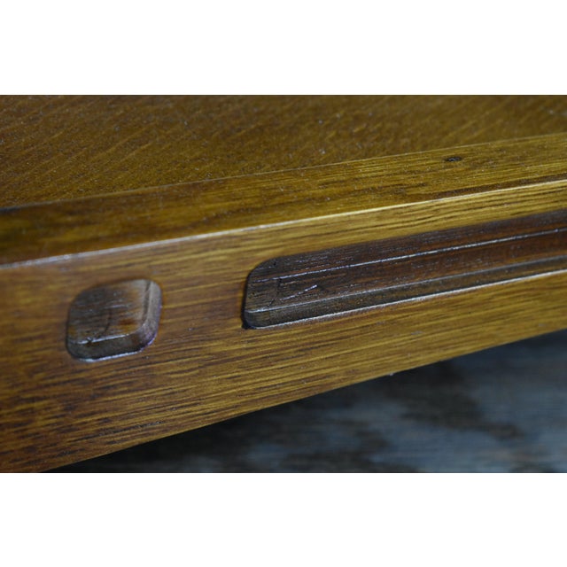 Mission Mission Crofter Style 1 Drawer Coffee Table - Model A32 For Sale - Image 3 of 10